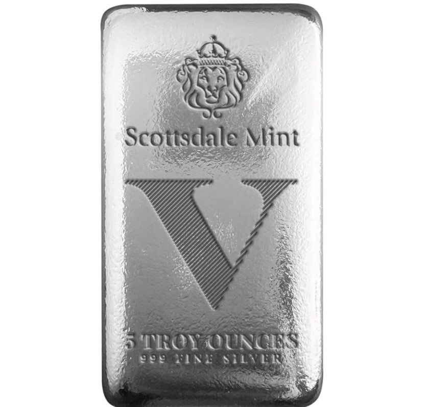 5oz .999 Silver Bar