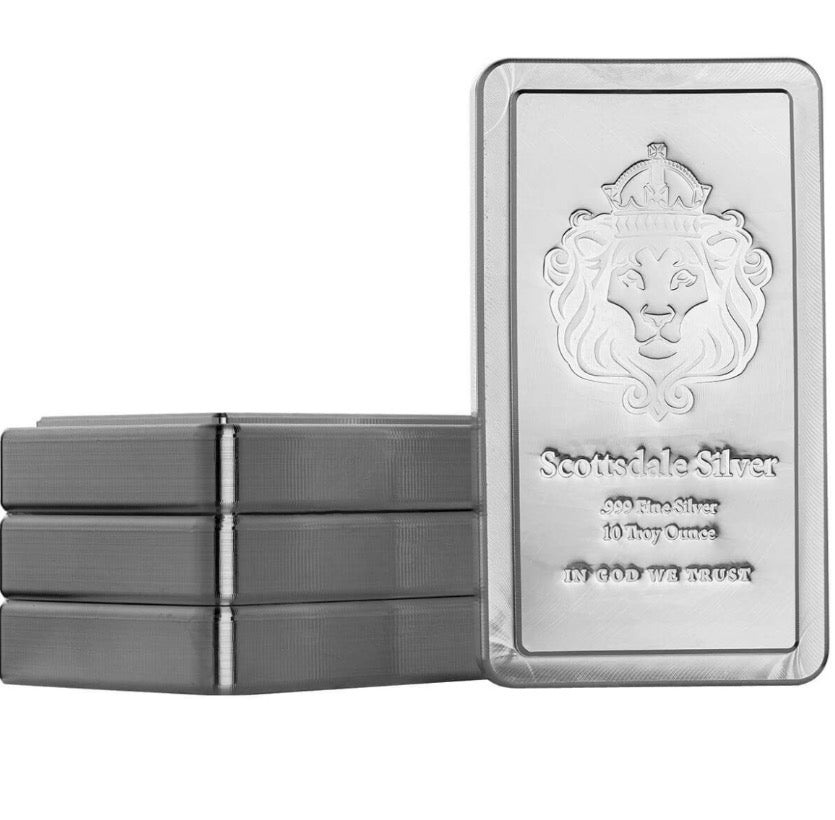 10oz bar .999 Silver